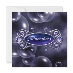 Pretty Purple Bubbles Quinceanera