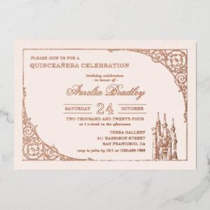 Princess Castle | Fairy Tale Quinceañera Foil