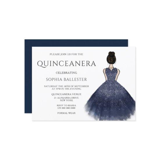 Princess Dress Nany Indigo Wonderland Quinceanera