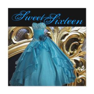 princess gown sweet 16 birthday party