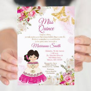 Princess Pink Quinceanera Butterfly