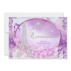 Princess Quinceanera Magical Purple Silver 2