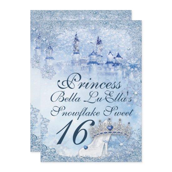 Princess Snowflake Sweet 16 Mis Quince