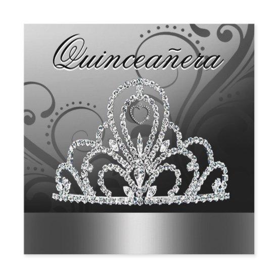 Princess Tiara Quinceanera (silver)