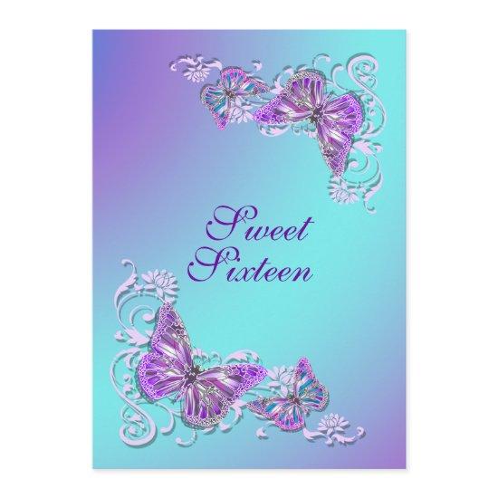 Purple blue birthday engagement wedding