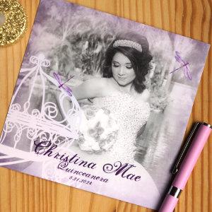 Purple Horse Carriage Quinceañera