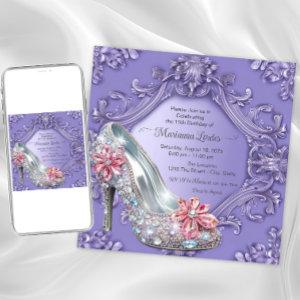 Purple Quinceañera Birthday Party