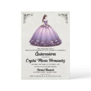 Purple Quinceañera