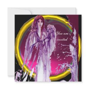 QUEEN GUINEVERE purple white yellow black