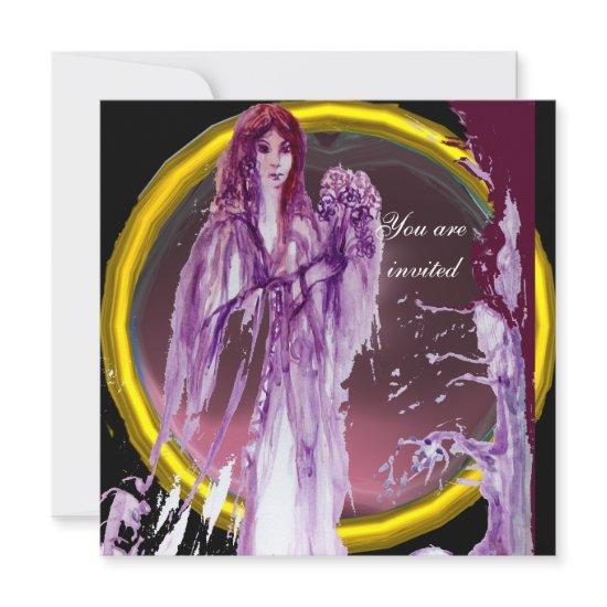 QUEEN GUINEVERE purple yellow white