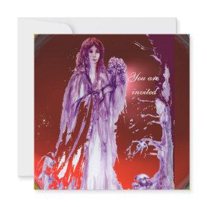 QUEEN GUINEVERE Red Purple Fantasy