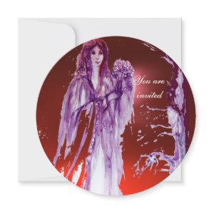 QUEEN GUINEVERE Red Purple Fantasy