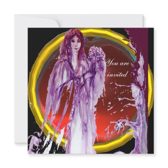 QUEEN GUINEVERE Red Purple Fantasy
