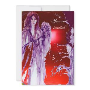 QUEEN GUINEVERE Red Purple Fantasy