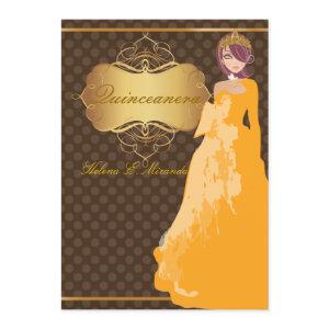 Quince/Sweet 16/ princess/polka dots