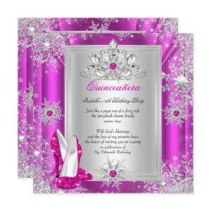 Quinceanera 15 Birthday Party Pink Heels 2
