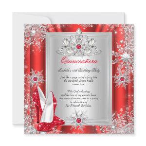 Quinceanera 15 Birthday Party Red Heels 2