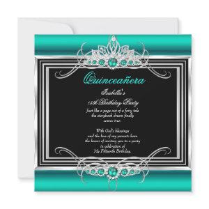 Quinceanera 15th Birthday Jade Green Emerald 2