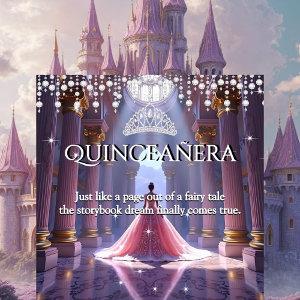 Quinceanera 15th Birthday Palace Purple Pink