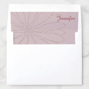 Quinceanera 15th Birthday Party Envelope Liner