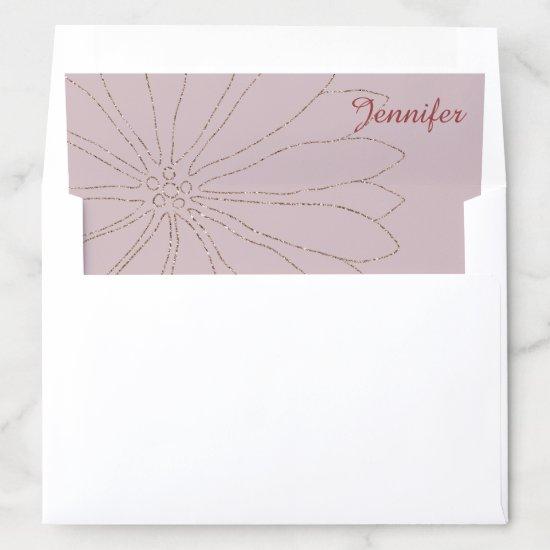 Quinceanera 15th Birthday Party Envelope Liner