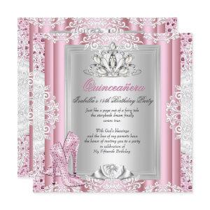 Quinceanera 15th Birthday Party Light Pink Shoes 3
