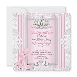 Quinceanera 15th Birthday Party Light Pink Shoes 4