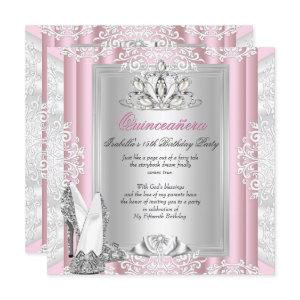 Quinceanera 15th Birthday Party Light Pink Shoes