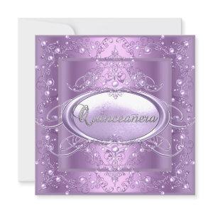 Quinceanera 15th Birthday Party Lilac Pink Pearl