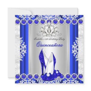 Quinceanera 15th Birthday Party Royal Blue Heels