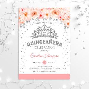 Quinceanera 15th Birthday Party - Silver Pink