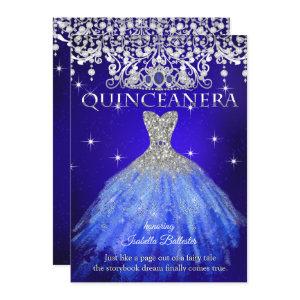 Quinceanera 15th Birthday Royal Blue Tiara