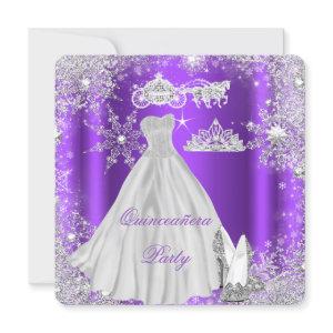 Quinceanera 15th Purple Birthday Party
