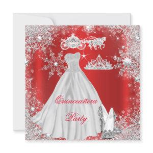 Quinceanera 15th Regal Red Birthday Party