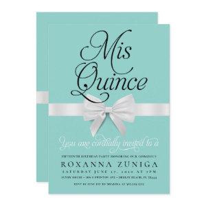 Quinceanera Birthday Blue Elegant
