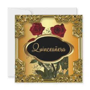 Quinceanera Birthday Party  Gold