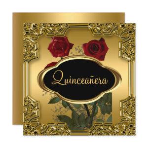 Quinceanera Birthday Party  Gold
