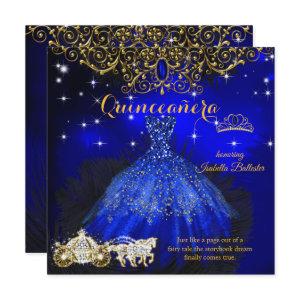 Quinceanera Birthday Royal Blue Fairytale Tiara