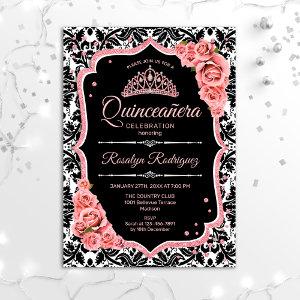 Quinceanera - Black Rose Gold