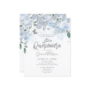 Quinceanera Butterfly Budget  English
