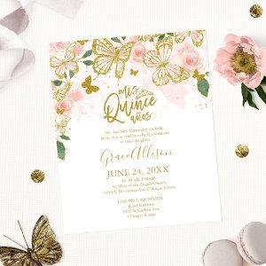 Quinceanera Butterfly Budget  English