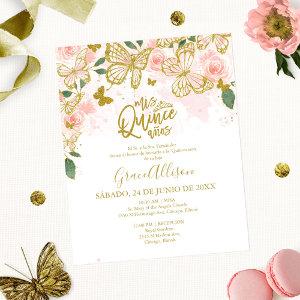 Quinceanera Butterfly Budget  Spanish