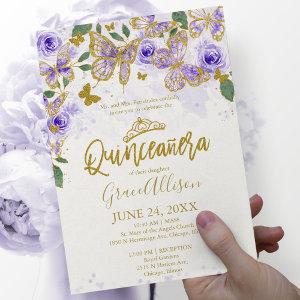 Quinceanera Butterfly  English Wording