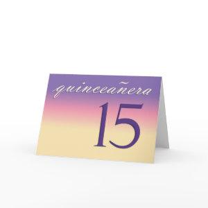 Quinceanera Card