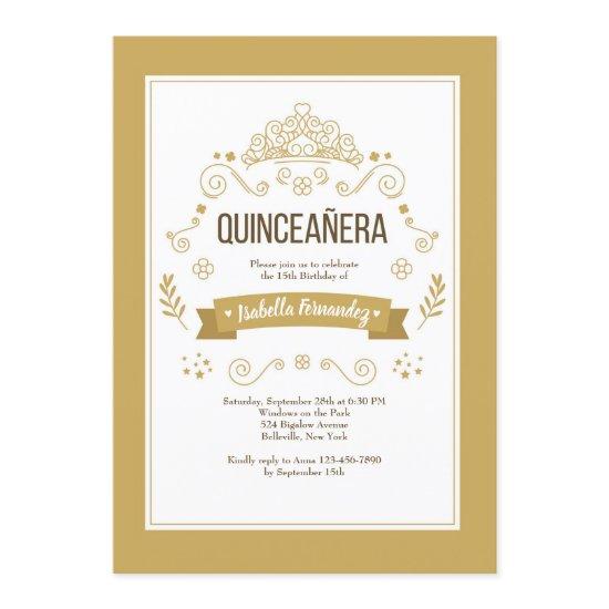 Quinceañera Crown
