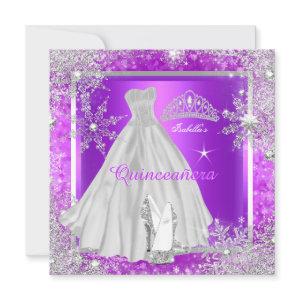 Quinceanera Elite Elegant Purple Birthday Party