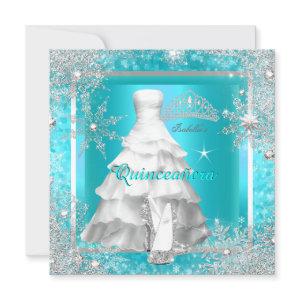 Quinceanera Elite Elegant Teal Birthday Party 2