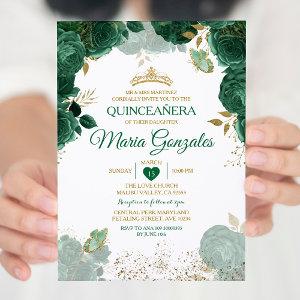 Quinceañera Emerald Green Mexican Butterfly