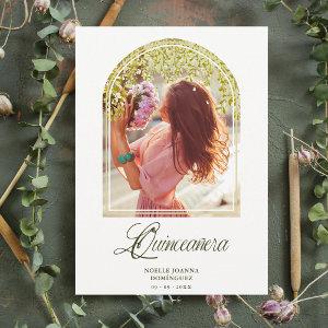 Quinceañera Fancy Arch Effect Wisteria Flowers