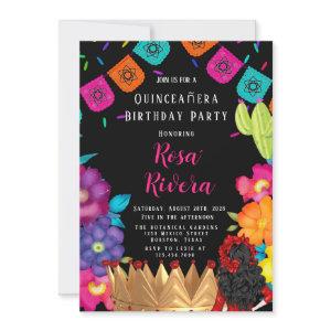 Quinceañera Festive Gold Crown Birthday Party